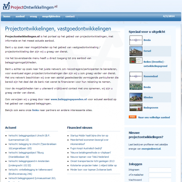 Project Ontwikkelingen